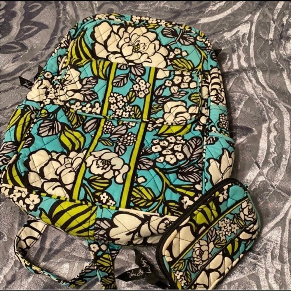 Authentic Vera Bradley Backpack Set